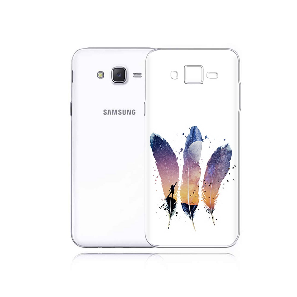 Чехол MyPads Tocco для Samsung Galaxy J5 небесные перья (PT29188.586.519)