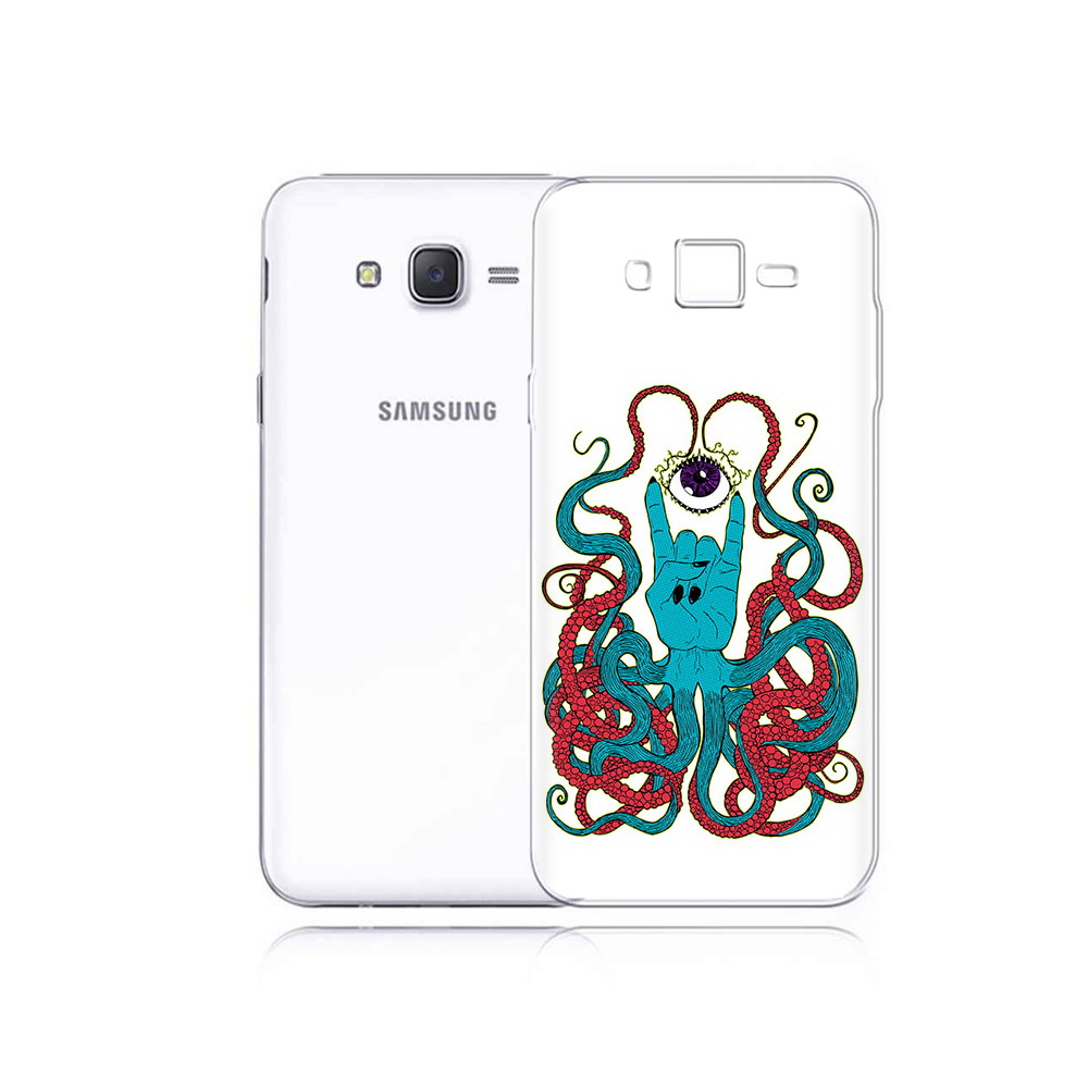 

Чехол MyPads Tocco для Samsung Galaxy J5 осьминог-рука абстракция (PT29188.586.530), Прозрачный, Tocco