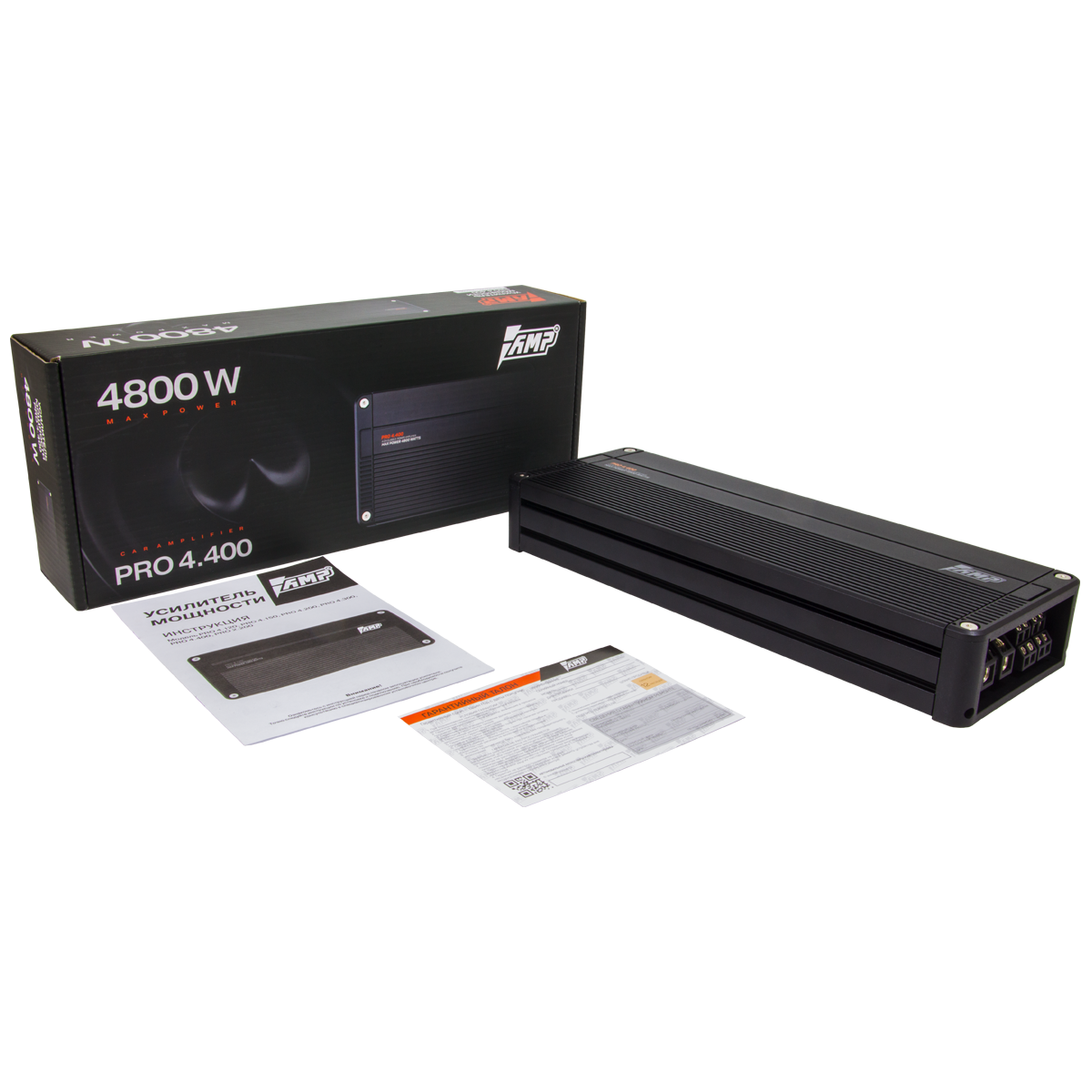 

Усилитель AMP PRO 4.400, PRO 4.400