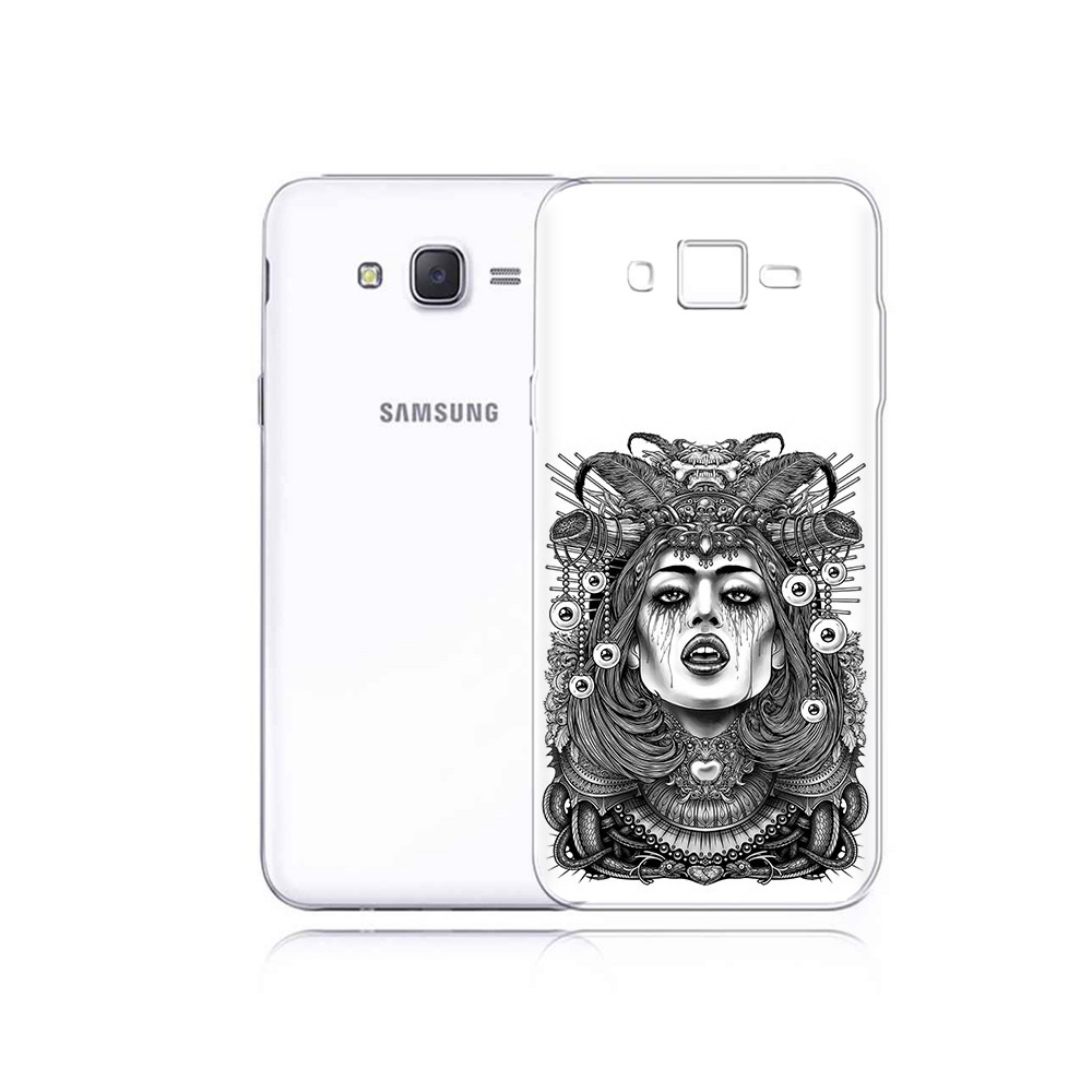 

Чехол MyPads Tocco для Samsung Galaxy J5 портрет девушки черно белый (PT29188.586.551), Прозрачный, Tocco