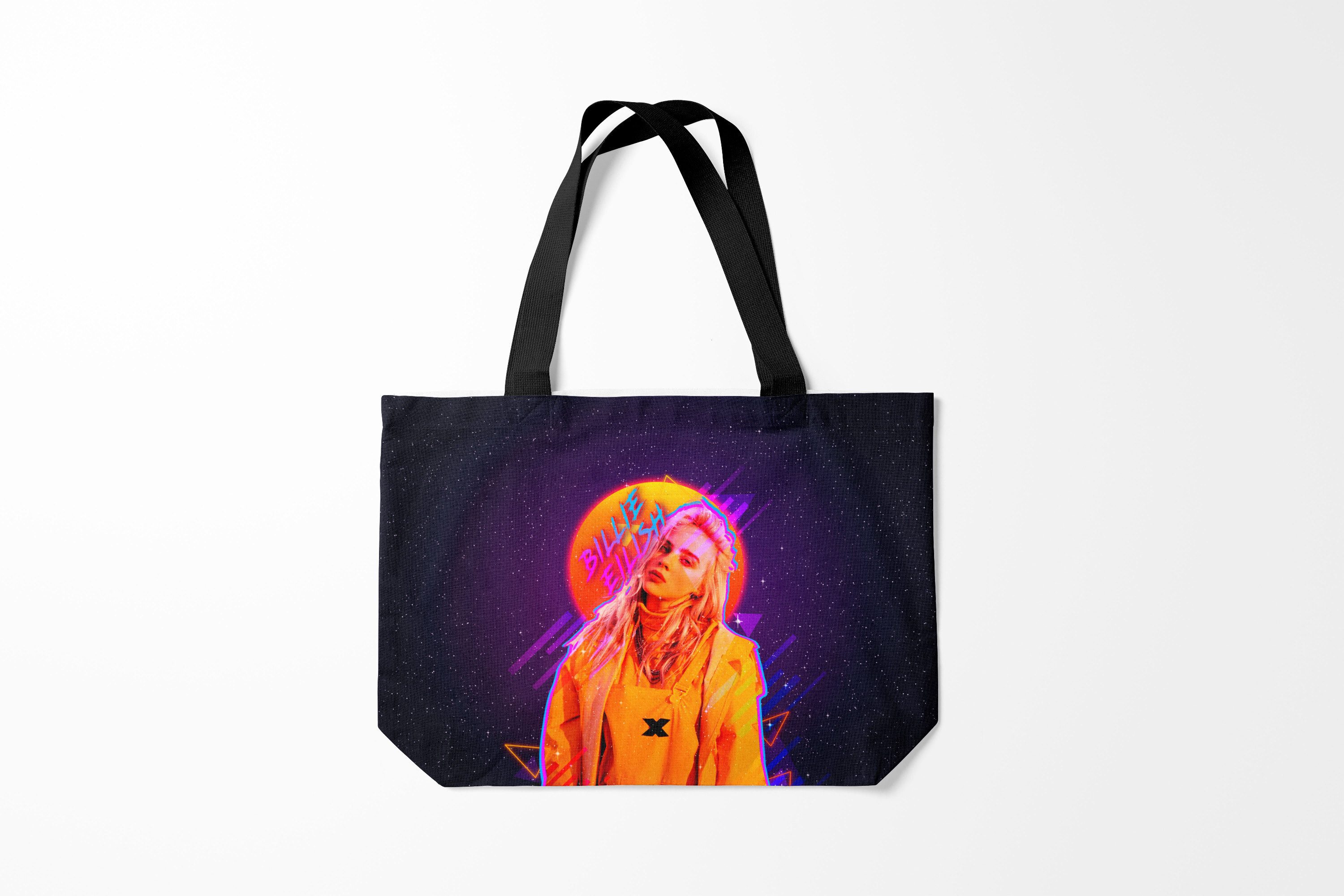 

Сумка шoппер унисекс Burnettie Billie Eilish, разноцветный, Billie Eilish