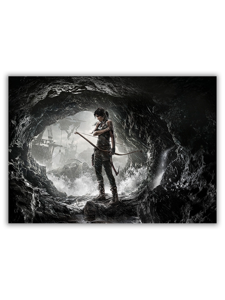 фото Магнит на холодильник малый drabs a5, tomb rider