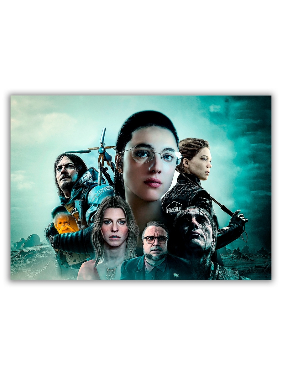 

Декоративный магнит DRABS Death stranding 15х21 см