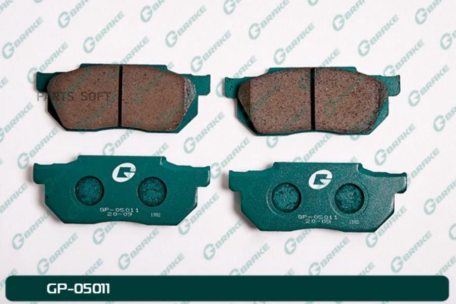 

Тормозные колодки GBRAKE GP05011