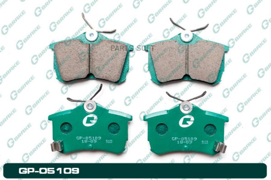 Тормозные колодки GBRAKE GP05109