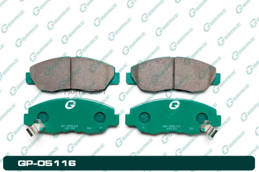 

Тормозные колодки GBRAKE GP05116