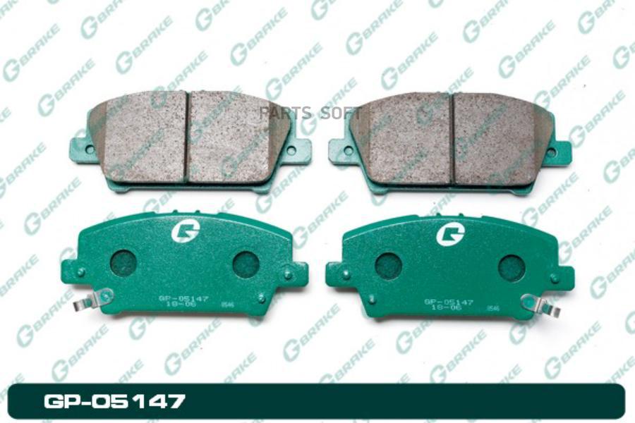 

Тормозные колодки GBRAKE GP05147