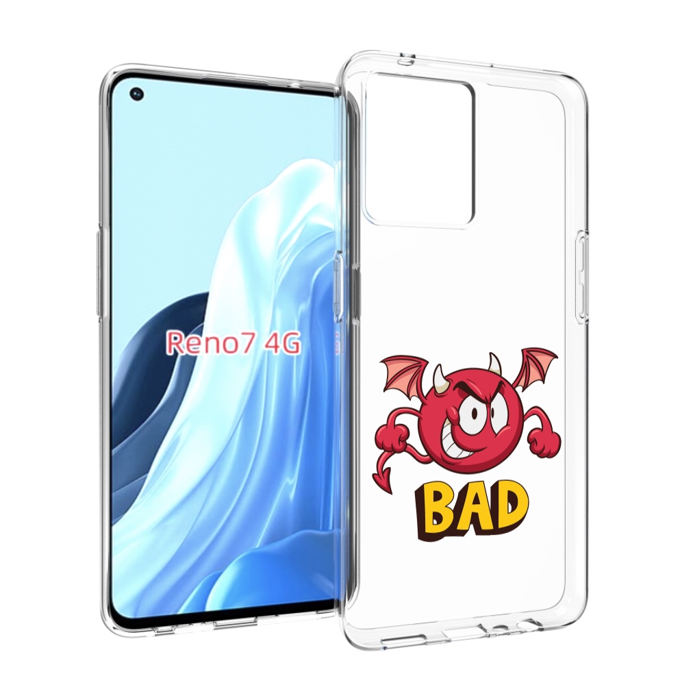 

Чехол MyPads плохой для OPPO RENO 7 4G, Прозрачный, Tocco