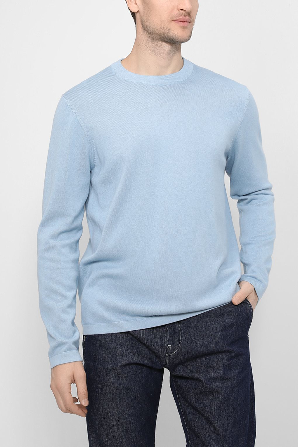 

Джемпер мужской Marc O’Polo 228 5092 60366 голубой XL, 228 5092 60366