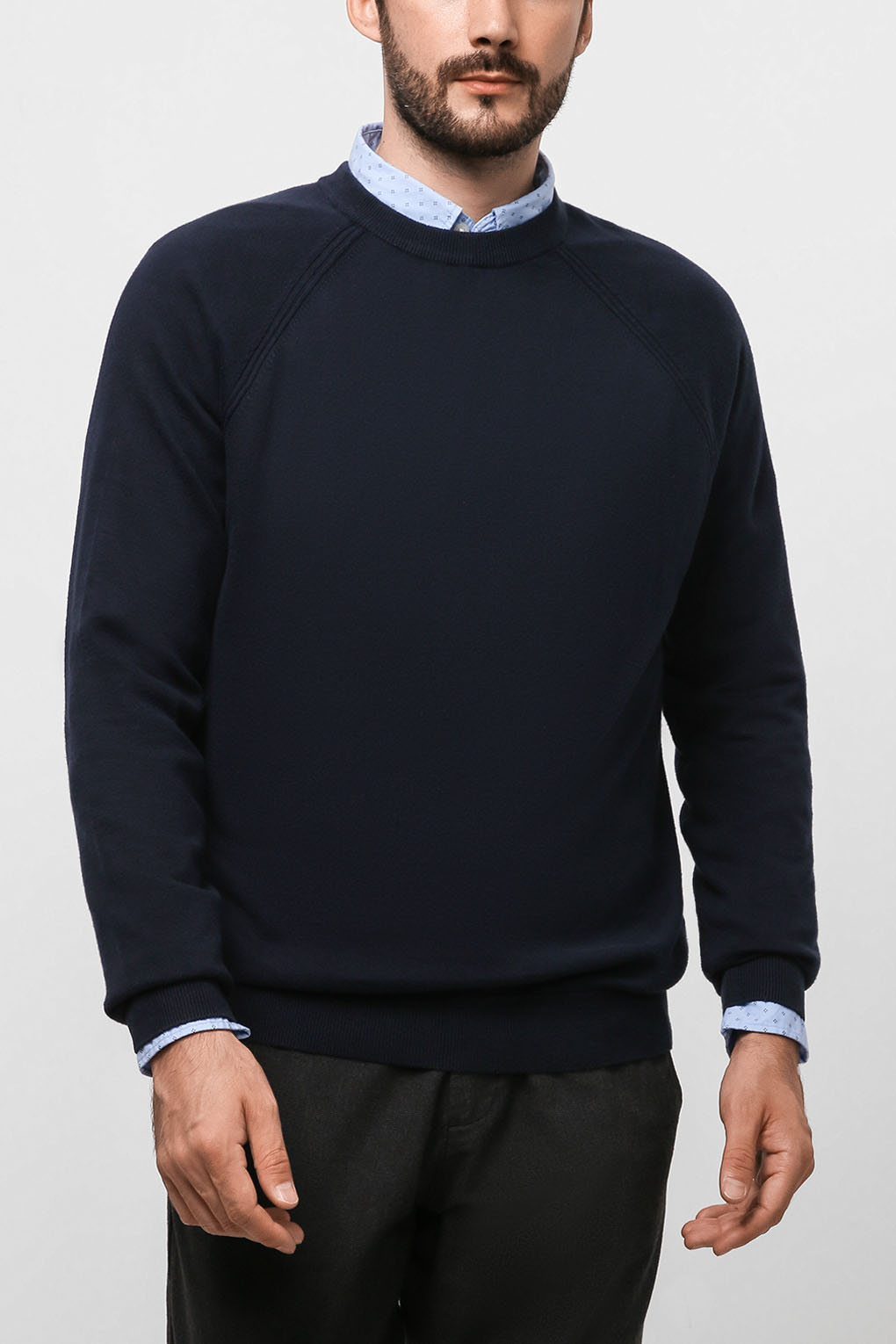 

Джемпер мужской Esprit 991CC2I303 синий 2XL, 991CC2I303