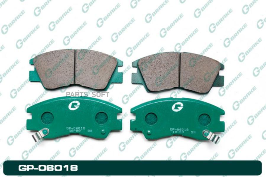 

Тормозные колодки GBRAKE GP06018