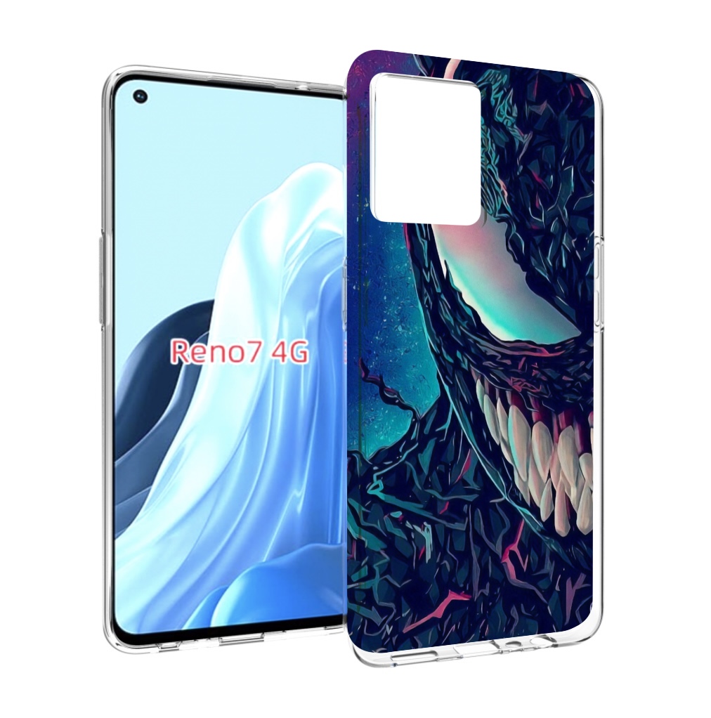 

Чехол MyPads полу веном для OPPO RENO 7 4G, Прозрачный, Tocco