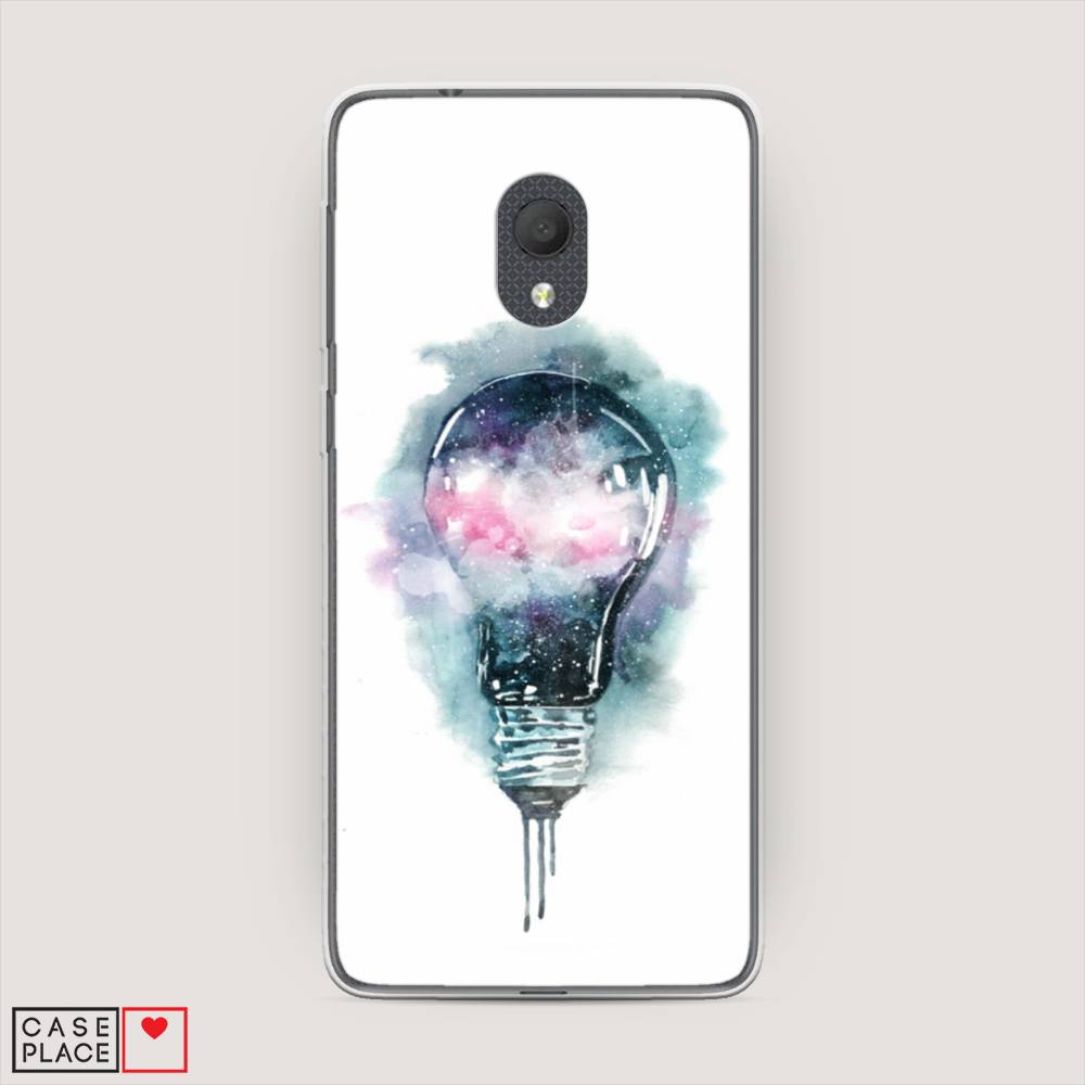 

Чехол на Alcatel 1C 5003D (2019) Волшебная лампа, Белый;серый, 170650-4