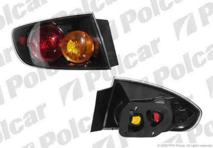 

Фонарь задний MAZDA 3, 04-09 (PJ) Polcar 4541878e