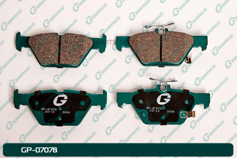 

Тормозные колодки GBRAKE GP07078