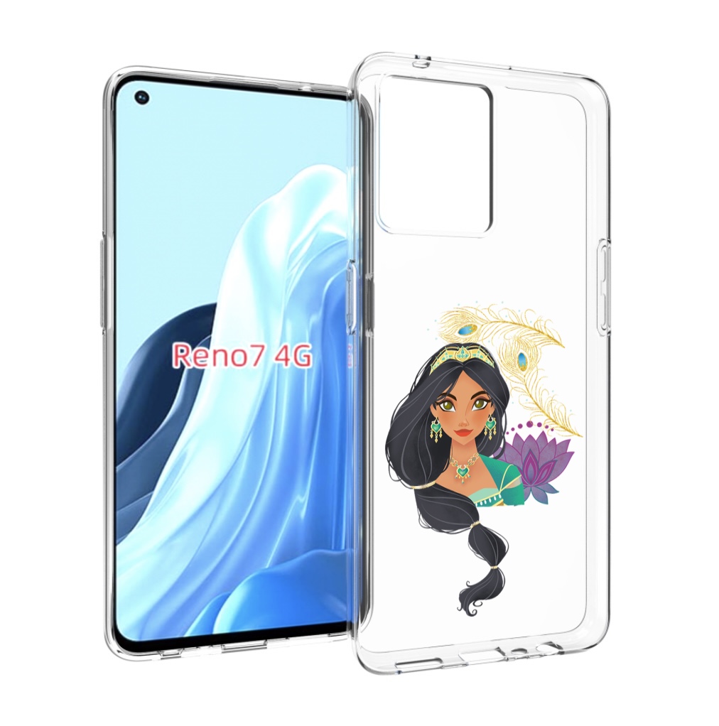 

Чехол MyPads принцесса-из-алладина женский для OPPO RENO 7 4G, Прозрачный, Tocco