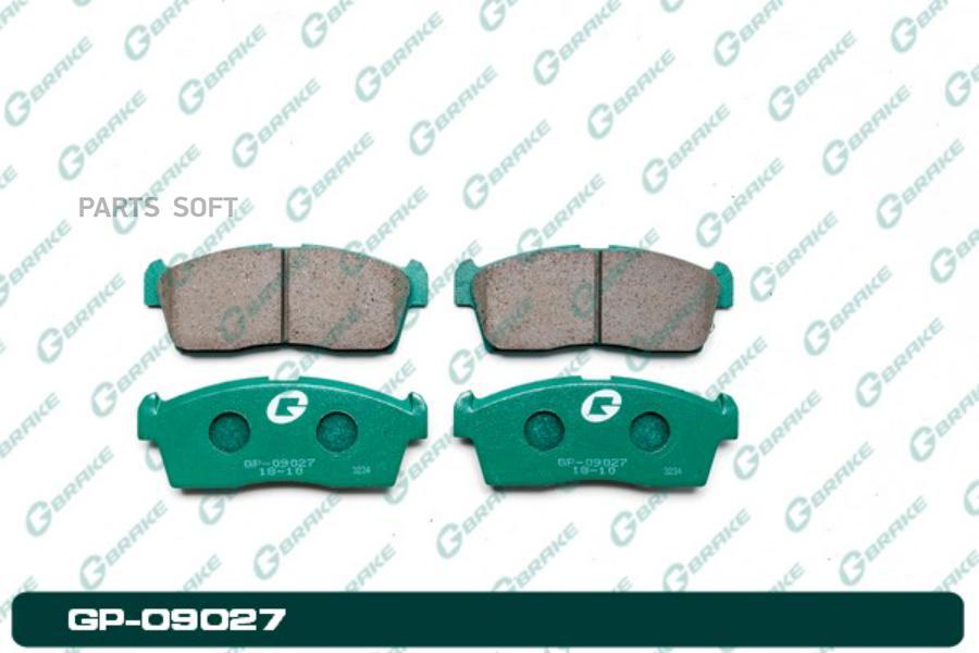 

Тормозные колодки GBRAKE GP09027