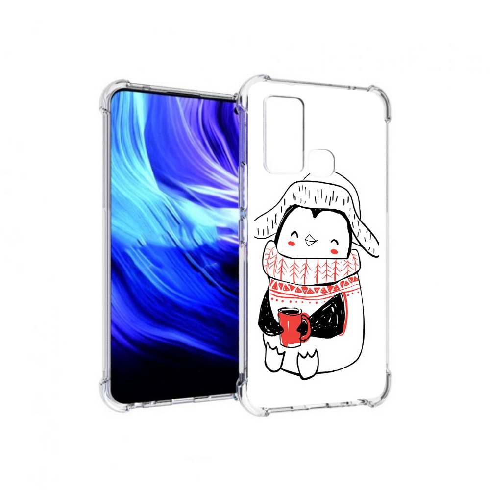 

Чехол MyPads Tocco для Vivo Z6 Милый пингвин (PT226976.399.115), Прозрачный, Tocco
