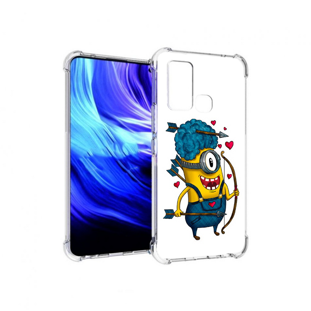 

Чехол MyPads Tocco для Vivo Z6 Миньон купидон (PT226976.399.117), Прозрачный, Tocco