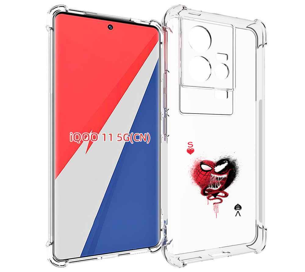 

Чехол MyPads Веном для Vivo iQOO 11, Прозрачный, Tocco