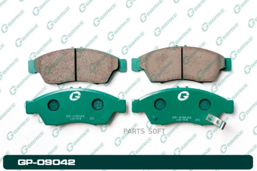 

Тормозные колодки GBRAKE GP09042