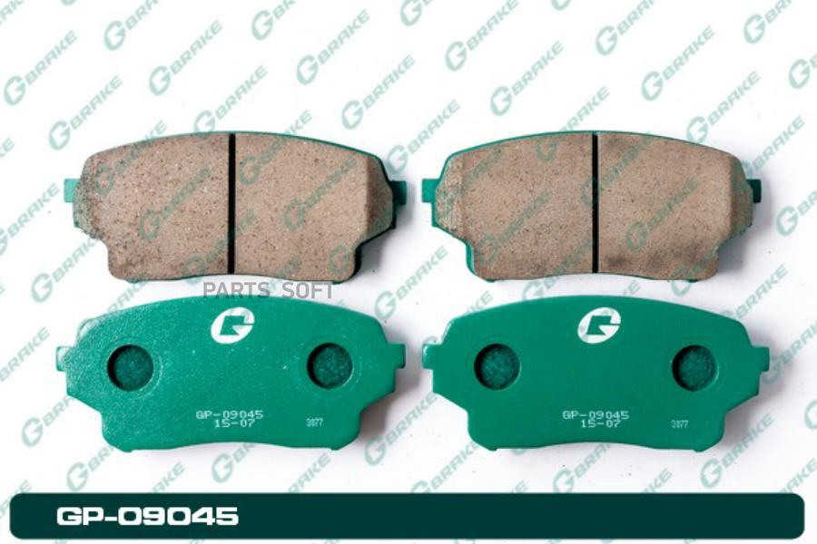 

Тормозные колодки GBRAKE GP09045