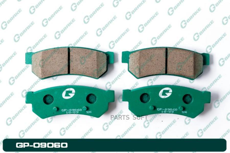 

Тормозные колодки GBRAKE GP09060