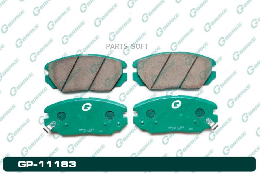 

Тормозные колодки GBRAKE GP11183