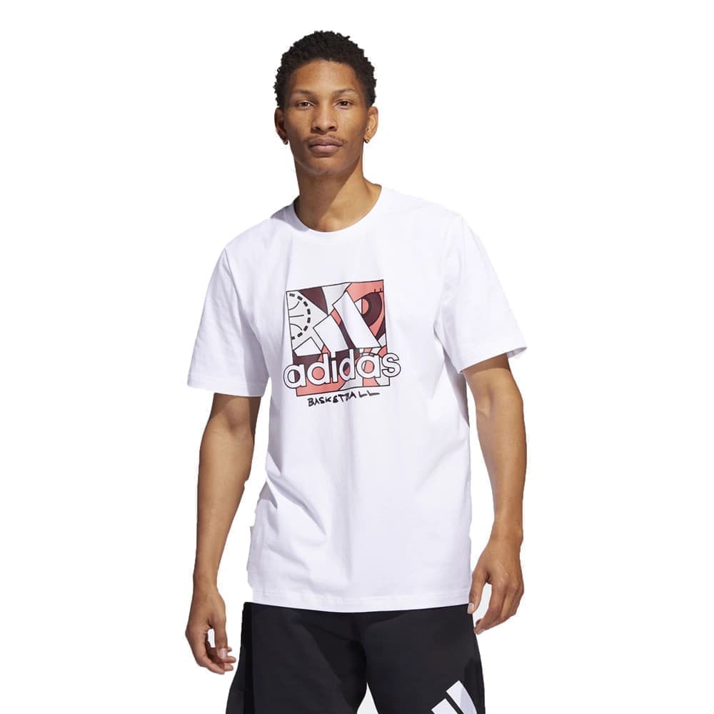

Футболка мужская Adidas HC6911 белая 2XL, Белый, HC6911