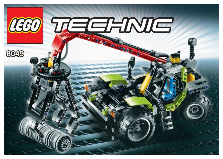 

Конструктор LEGO Technic 8049 Трактор с лесопогрузчиком