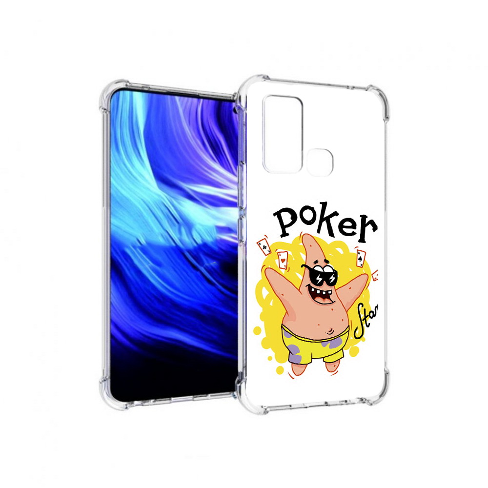 

Чехол MyPads Tocco для Vivo Z6 Патрик (PT226976.399.133), Прозрачный, Tocco