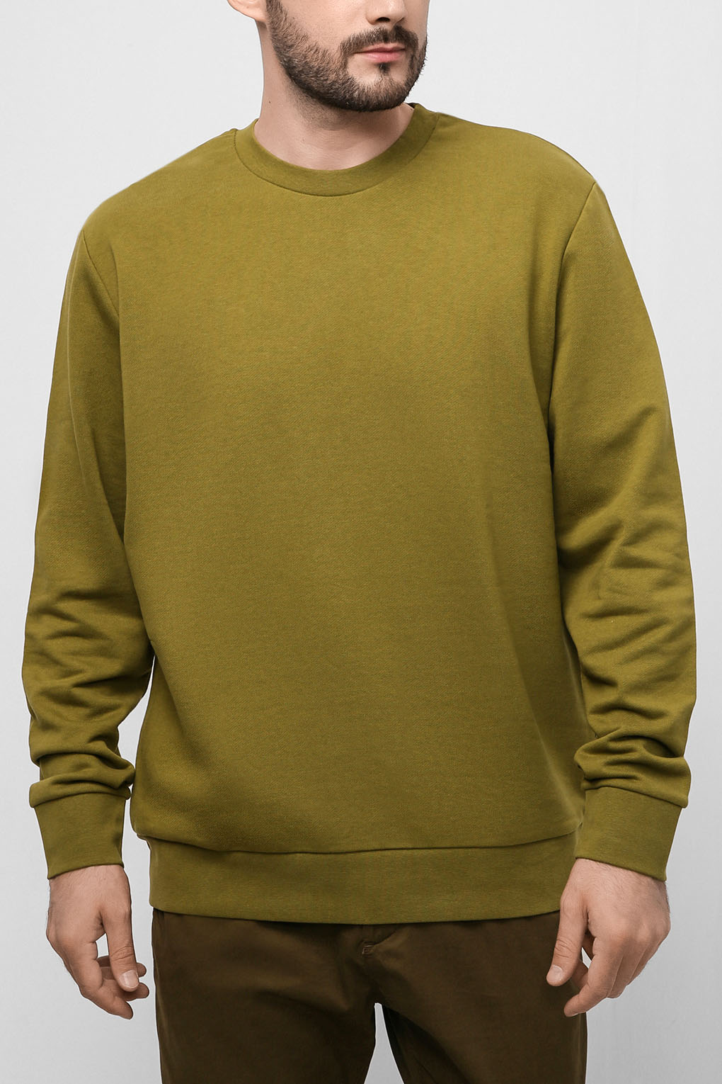 

Свитшот мужской Esprit 022EO2J303 зеленый M, 022EO2J303