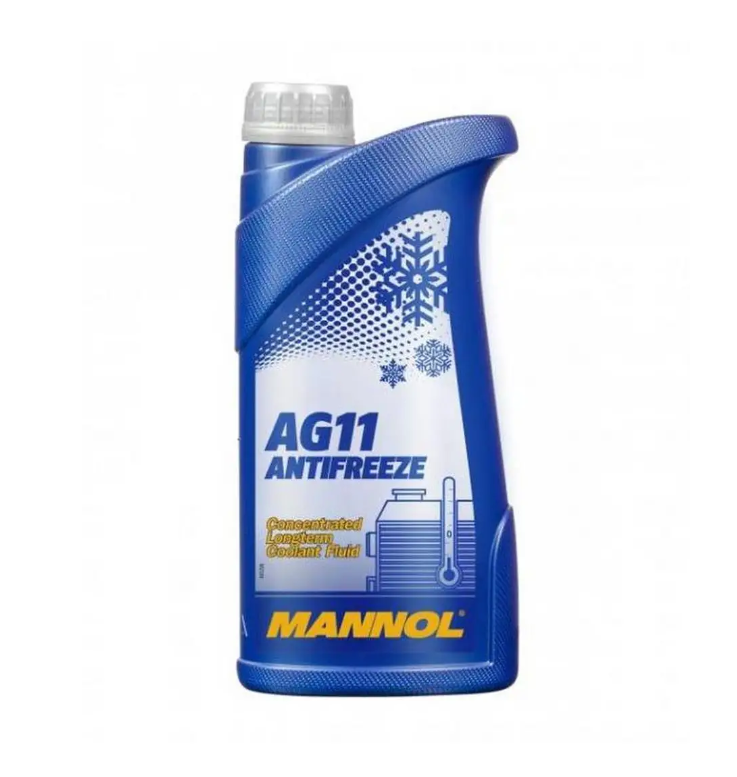 

Антифриз MANNOL mn41111 Ag11, концентрат синий