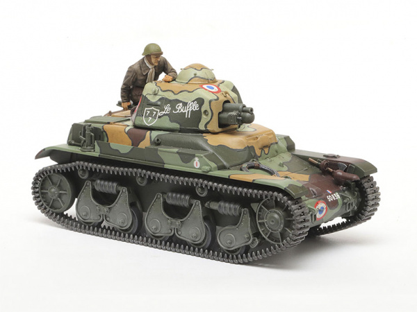 фото Сборная модель tamiya 1/35 французский легкий танк r35, с фигурой танкиста 35373