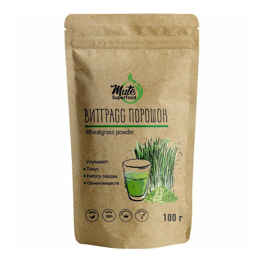 Клетчатка Mute Superfood Витграсс порошок 100 г