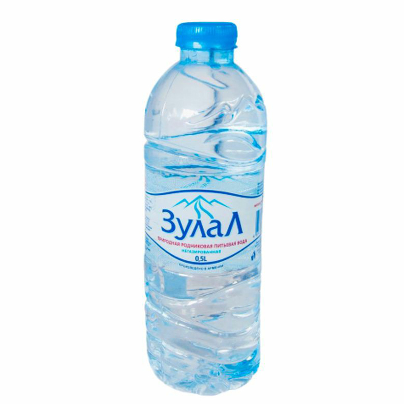 

Вода питьевая родниковая Zulal природная негазированная 0,5 л