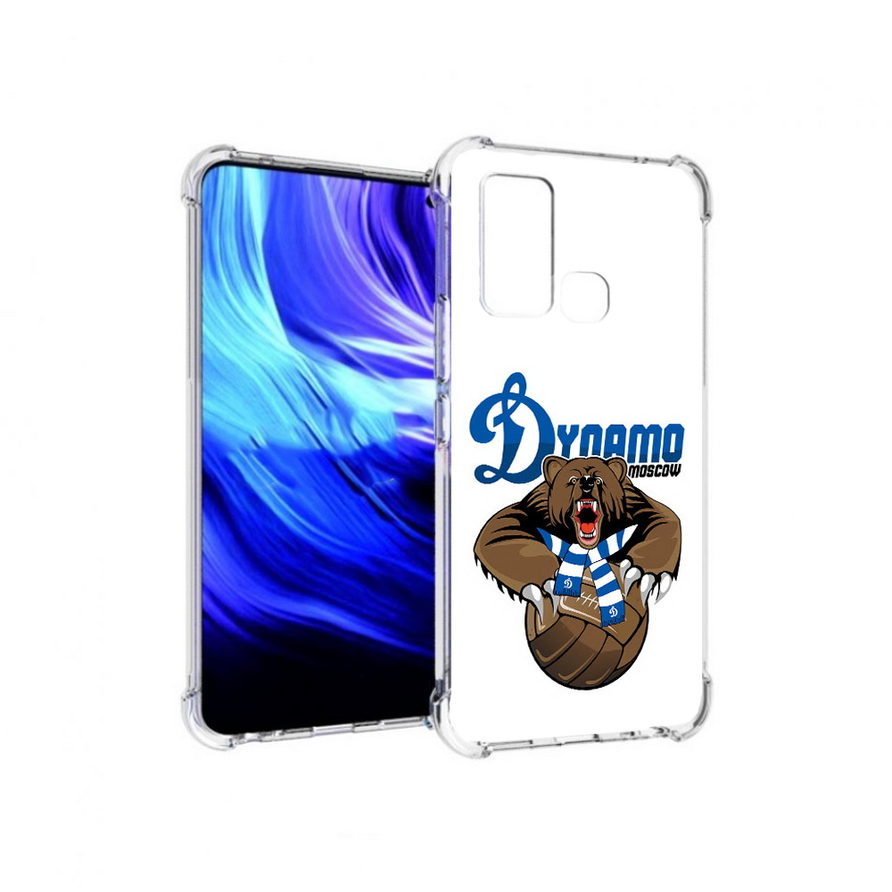 

Чехол MyPads Tocco для Vivo Z6 ФК Динамо медведь (PT226976.399.175), Прозрачный, Tocco