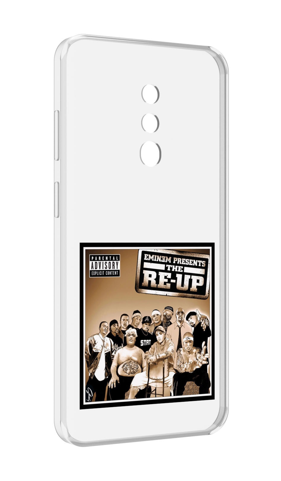

Чехол Mypads Eminem Presents, The Re-Up Для Blackview Bv5200, Прозрачный, Tocco