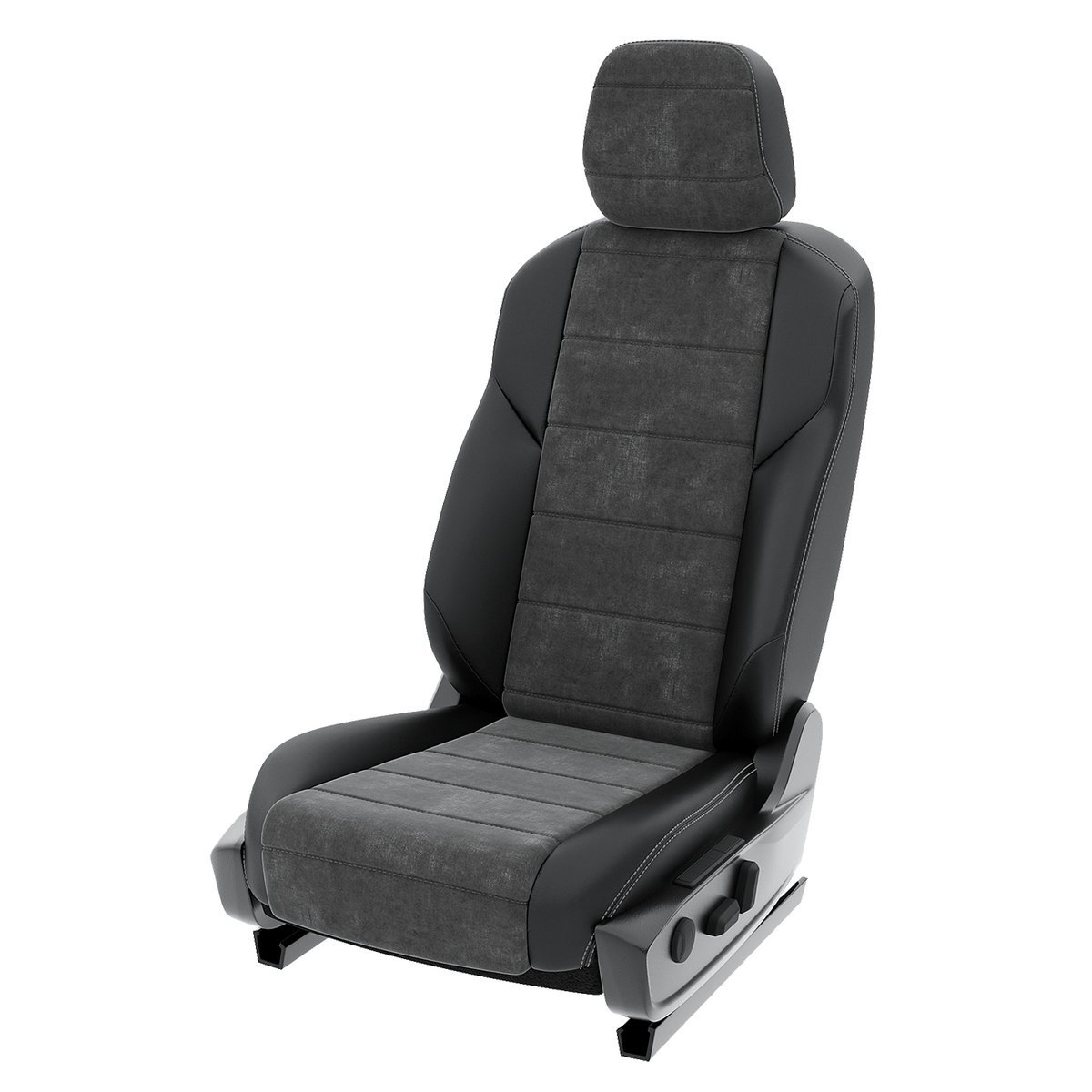 

Чехлы на сиденья Click Auto для Mazda 3 BP 4 CA1222CF2S444 Алькантара Черный Темно-Серый, Серый;черный, CA1222