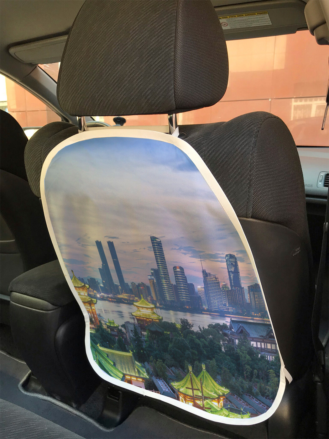 

Накидка на спинку сиденья JoyArty Китайский город, 45х62, Китайский город