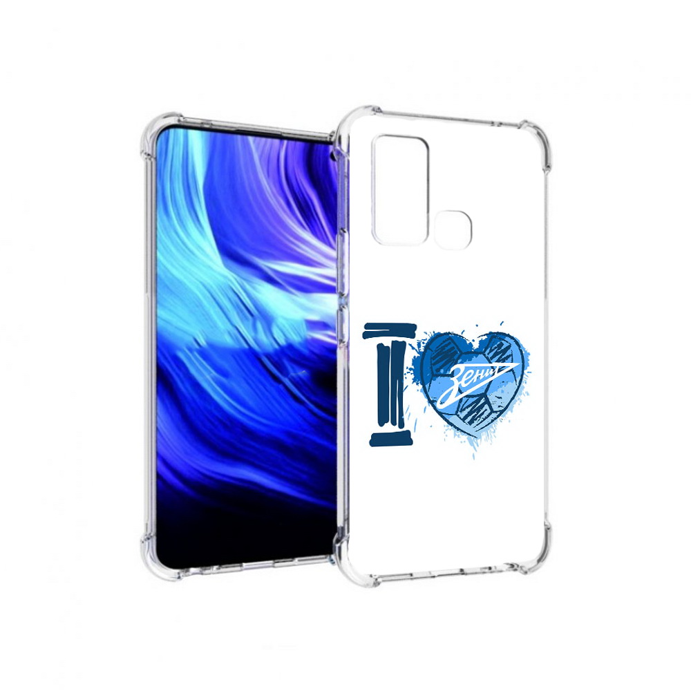 

Чехол MyPads Tocco для Vivo Z6 ФК я люблю зенит (PT226976.399.186), Прозрачный, Tocco