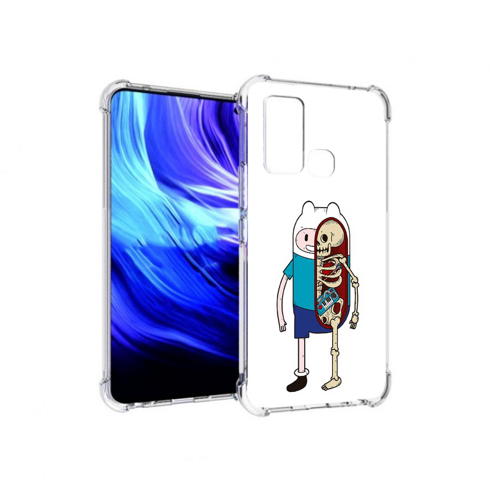 

Чехол MyPads Tocco для Vivo Z6 Финн скелет (PT226976.399.187), Прозрачный, Tocco