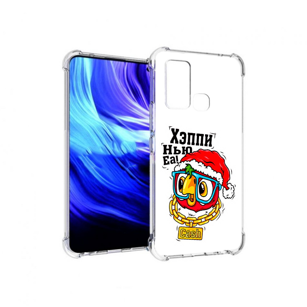 

Чехол MyPads Tocco для Vivo Z6 Хэппи нью еа (PT226976.399.196), Прозрачный, Tocco