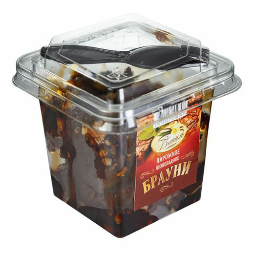

Пирожное Брауни шоколадное 150 г