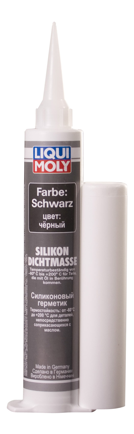 фото Силиконовый герметик (черный) silicon-dichtmasse schwarz (0,08л) 7639 liqui moly