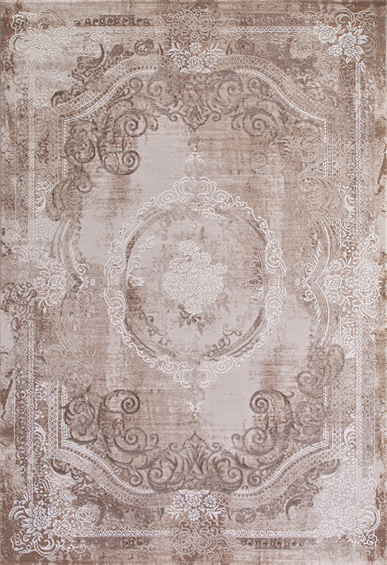 

Ковер турецкий AkTs 240x400 см бежевый, 03708-AR