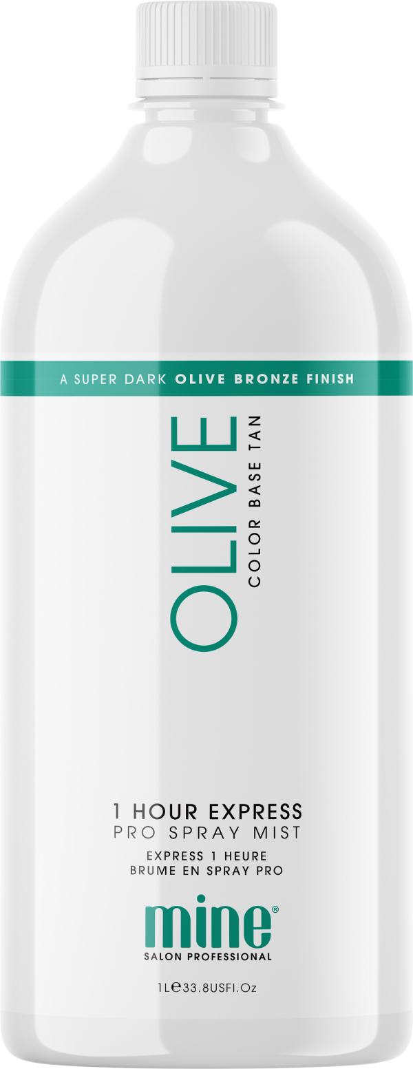 Автозагар MineTan Olive Pro Spray Mist для профессионального загара лица и тела 1000 мл