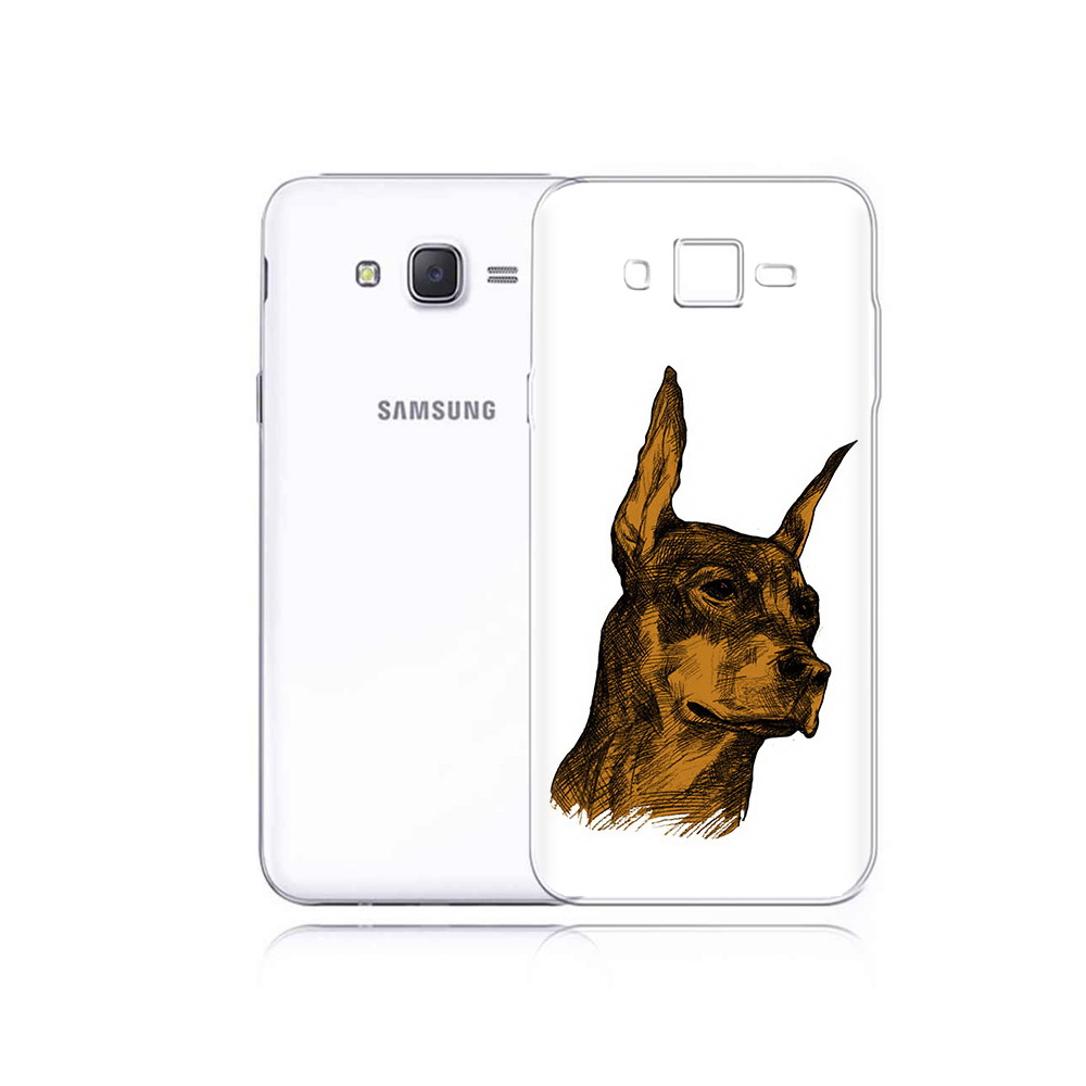 

Чехол MyPads Tocco для Samsung Galaxy J5 скетч доберман (PT29188.586.605), Прозрачный, Tocco