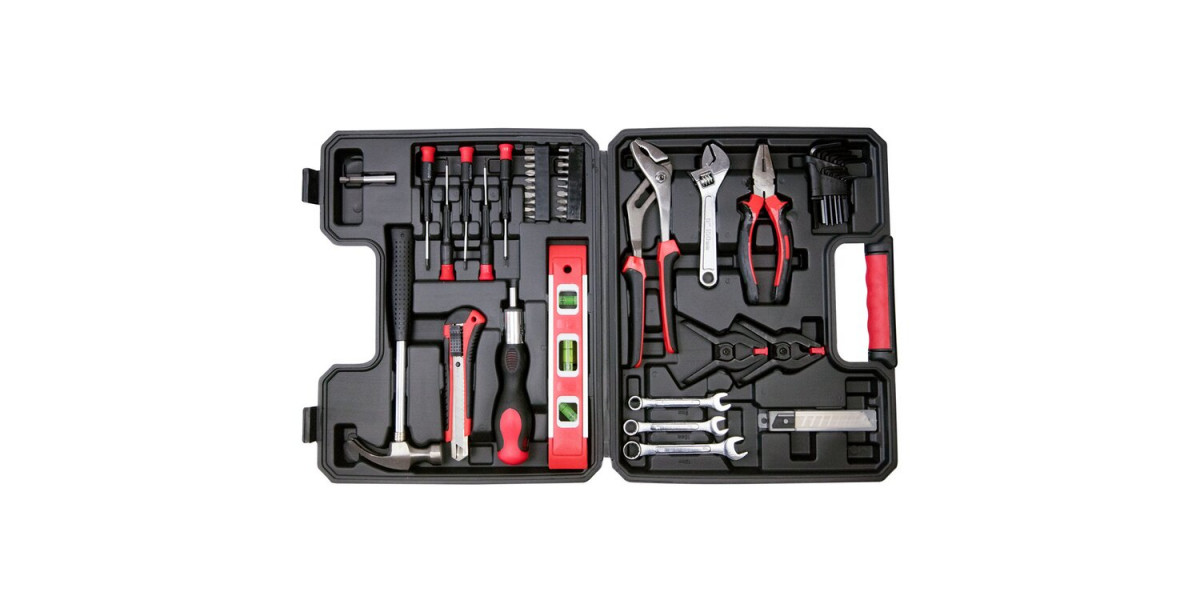 

Household Tool Set Набор инструментов 50 предметов, Красный