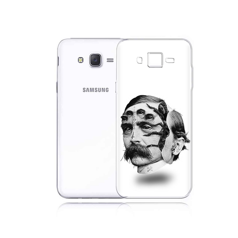 

Чехол MyPads Tocco для Samsung Galaxy J5 страшное лицо мужчины (PT29188.586.629), Прозрачный, Tocco